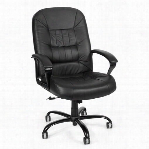 Ofm 800-l Big And Tall Leather Chair