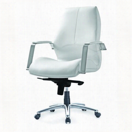 Pastel Furniture Aw-1 64-ch-al Andrew Office Chair Iin Chrome / Aluminum