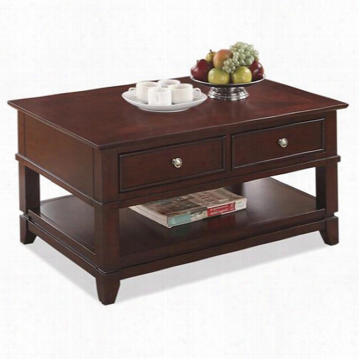 Riverside 65802 Marlow Ecocitail Table In Warm Ebony