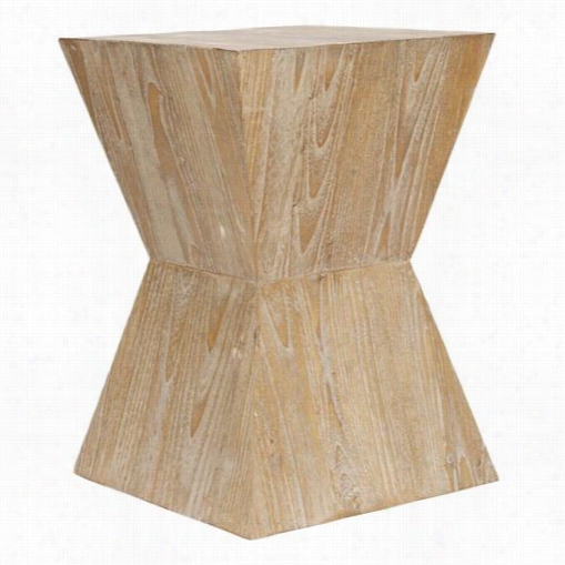 Safavieh Fox1009a Noatak Side Table In Pickled Ok