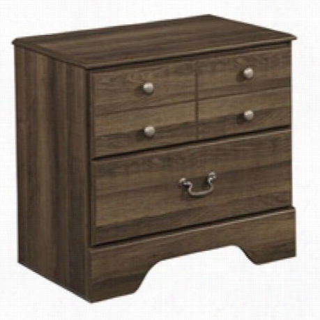 Signature Design By Ashley B2166-92  Allymore Two Drawer Nightstand