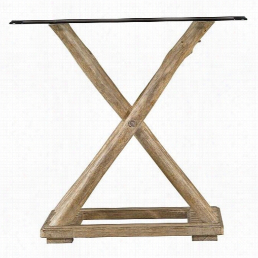 Stabley Furniture 062-75-14 Co Astal Living Resort Driftwood Flats End Table In Weathered Pier