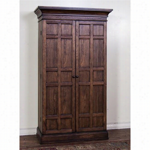 Sunny Designs 1913ac Savannah 43""lx21""wx76""h Bar Armoire In Antique Charcoal
