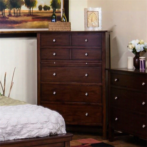 Sunny Designs 2354mg-c Napa Chest In Mahogany