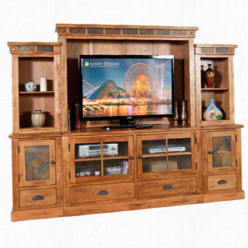 Bright Deesigns 3439ro-h Sedona Console Hutch In Rustic Ooak