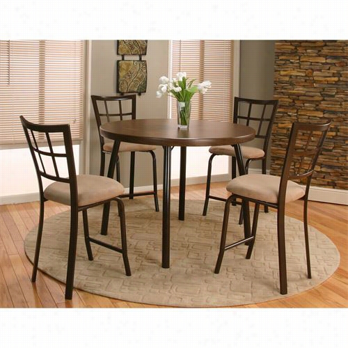 Sunset Trading Cr-d8775-57(4)cr-d8775-24-rta Sunset Dining 5 Piece Guhstock Pub Embarrass With Beige Seats