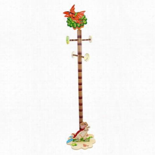 Teamson Td-0068a Dinosaur Kingdom Coat Tree