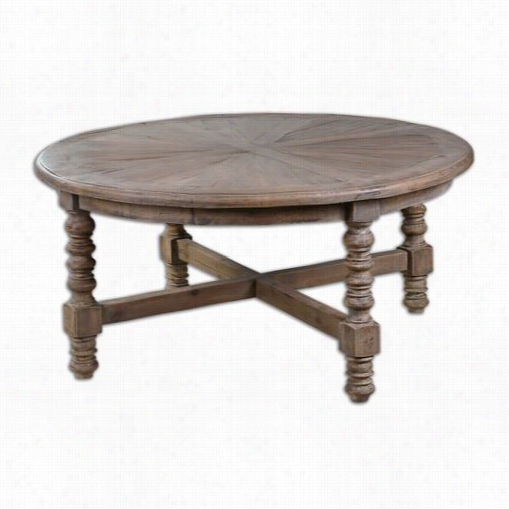 Uttermost 24345 Samuelle Wooden Offee Table