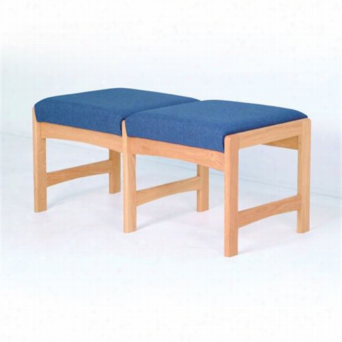 Wooden Malle Dw5-2 Standard Fabrics Two Seat Bench