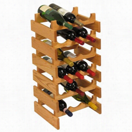 Wooden Mallet Wr36 Dakota 18  Bottle Wine Rack