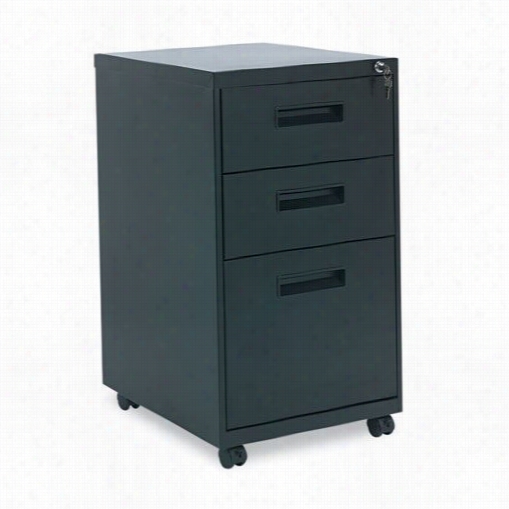 Alera Alepa532820 Three Drawer Metal Pdeestal File