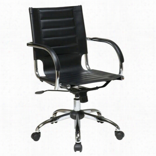 Avenue Six Tnd941a-bk Trinidad Office Chair In Black