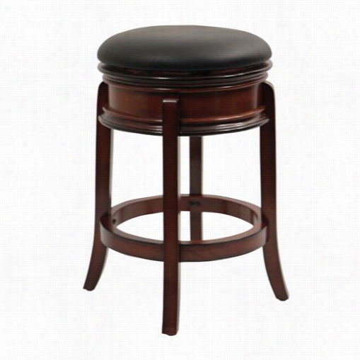 Boraam 43024 Magelllan 24"" Wsivel Stool In  Brandy