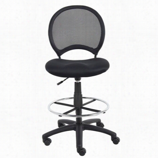 Boss Office Products B16215 Mesh Drafting Stool
