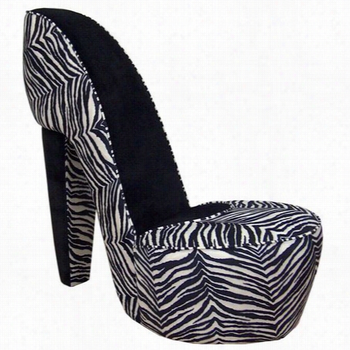 Chelsea Home Furnitue Sc-z Hoe Shaped Chair Inzebra