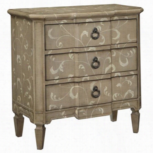 Coast To Coaast 61710 Three Drawer Chest In Jonesivlle Texture Taupe