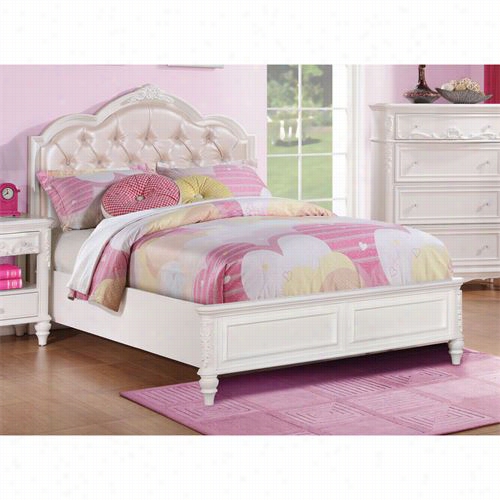 Coaster Equipage 400720t Caroline Twin Bed In White Painted