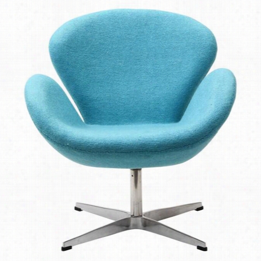 East End Imports  Eei-137-bbl Wing Chair In Baby Blue