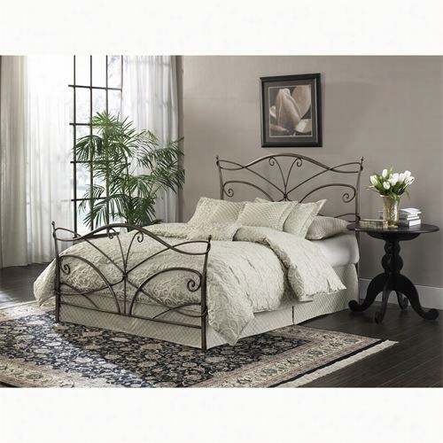 Fashion Bed Group B11964 Papillon Brushed Bro Nze Full Bed
