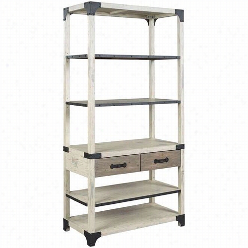 Hammary 523-588 Reclamation Place Bookcase In Willow/sundried Natural - Kd