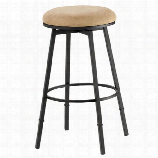 Hillsdale Furniture 4149-831 Sanders Bac Kles Swivel Counter/barstool In Bear