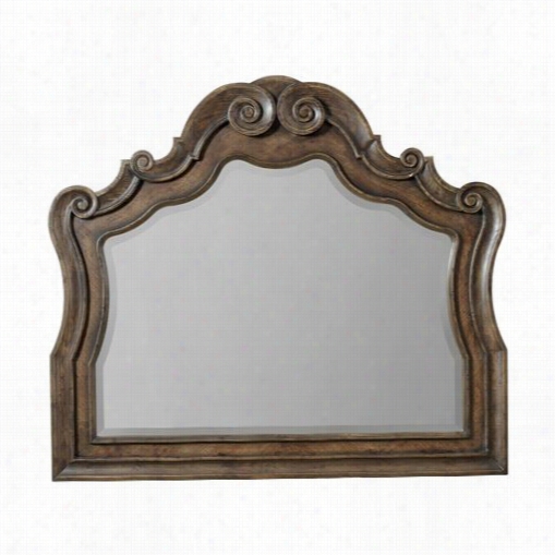 Hooker Furniture 5070 -90008 Rhapsody Mirror In Medium Wood