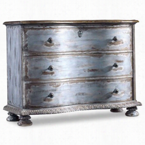 Hooker Furniture 5851-85001 Chtelet Three  Drawe R Chest In Blue