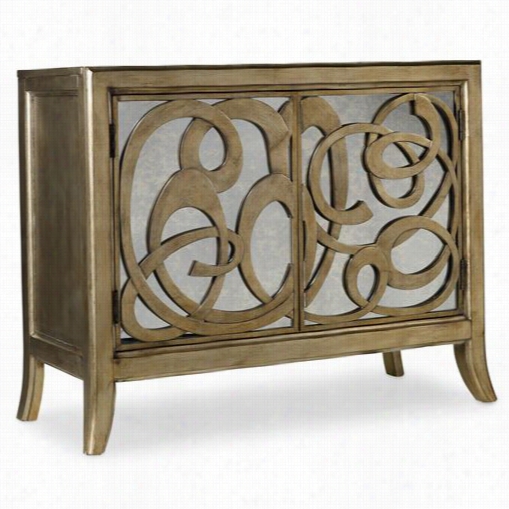 Hooker Furnituure 638-85120 Melang Modernista Ches In Gold