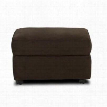 Klaussner E2344otto Voodoo Ottoman In Belsir E Chovolate