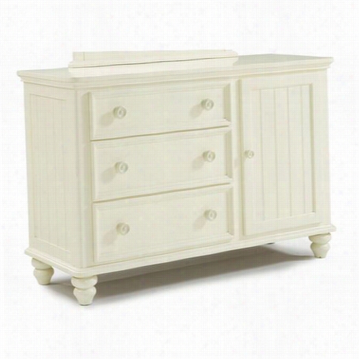 Legacy Classic Furnituree 481-1000c Summer Breeze 3 Drawers Door  Dresser In Simple White