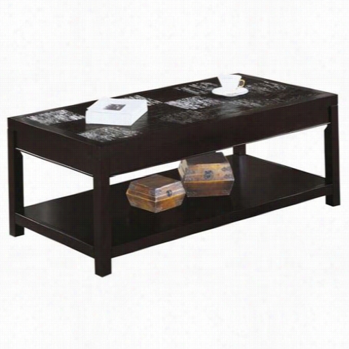 Monarch Speciaties I7800c Cocktail Table  In Cappuccino