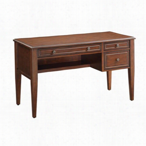 Osp Designs Bp-hgwd-w4 Houghton Writing Desk In Cappuccino