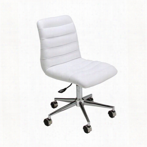 Pastel Furniture H W-164-ch Hawthorne Office Chair In Chrome