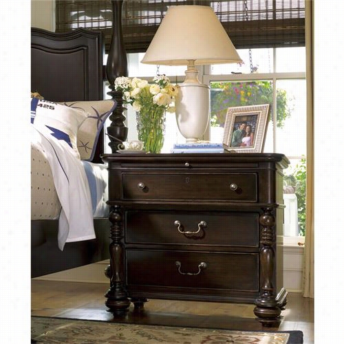 Paula Deen Furniture 932350 3 Drawer Nightstadn