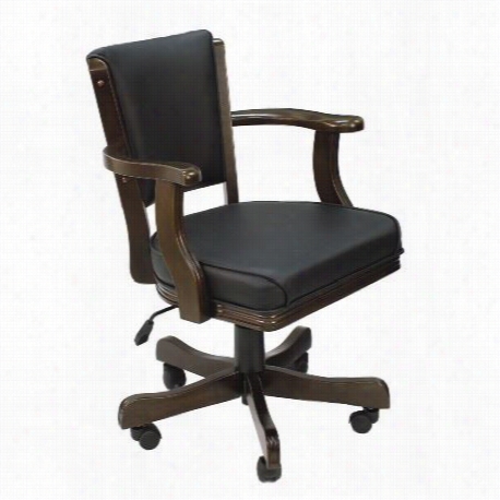 Ram Gamerooms Gchr2 Ultimate Swiveled Cushioned Game Chair With Adjustable Height