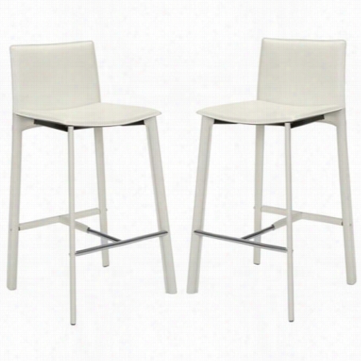 Safavieh Fox2004 Set Of 2 Janet 30"" Bar Stool