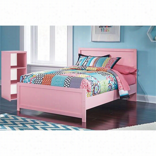 Signature Design By Ashley B044-84-b044-86-b04-87-b044-30 Bbronett Full Panel Bed With Bookcase