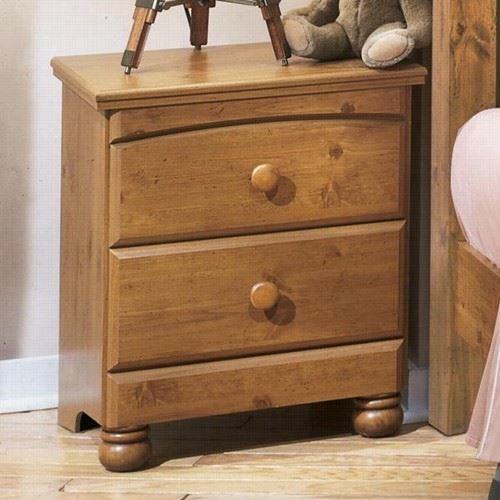 Signature Design By Ashleey  B233-92 Stages Two Drawer Nightstand