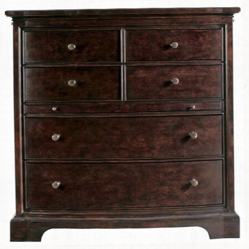 Stanley Furniture 0421-3-11 Traditional Bedroom Media Chest In Polish Ed Sable