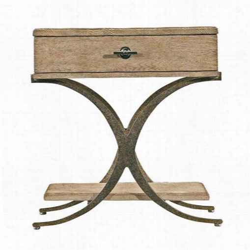 Stanley Furniture 062-75-10 Coastal Mode Of Life Resort Windward Dune End Table In Weathered Pier