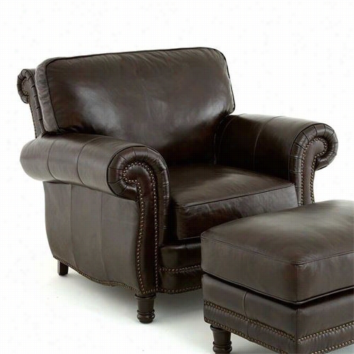 Steve White Ch860c Chateau Chair In Rich Brown Coffee