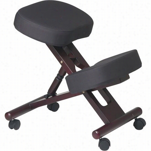 Worksmart Kcw7 Ergonomically Designed Wood Knee Chair