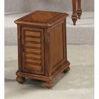 Americandrew 79--918 Grwnd Isle Chairside End Table Chest