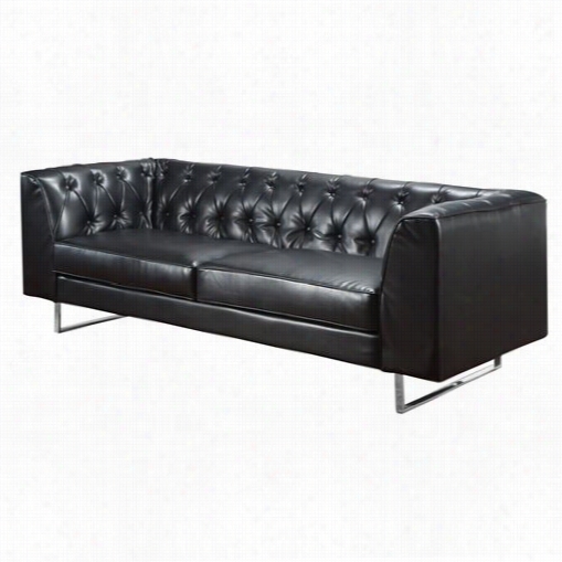 Armen Living Lc3093  Troiks Sofa In Black