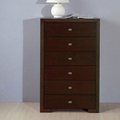 Beverly Hills Furniture Alpha-chest Alpha 6 Drawers Chest