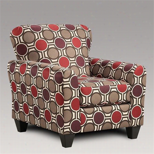 Brownrogers Dixson Af9001-cc Compass Claret Accent Chair For Patriot Red Set