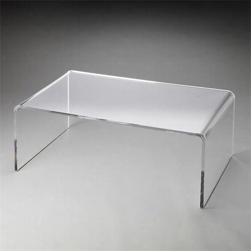 Buler 3398140 Loft Crystal Transparent Acrylic Cpcktail Slab