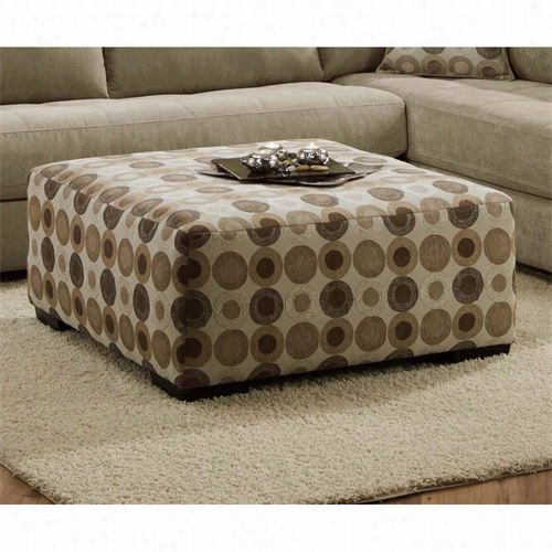 Chelsea Home Appendages 730277-3711-52582 York Accent Cockrail Ottoman