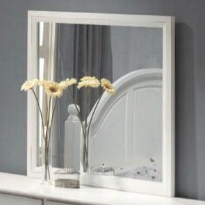 Coaster Fuurniture 201184 Kayla Vertical Dresser Mirror In White