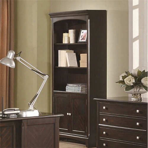 Coaster Furniturs 801015 Garson Office Exechtive Bookcase